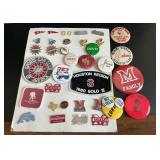 Assorted Pins and Patches