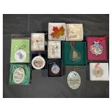 Glass and Porcelain Ornaments