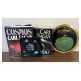 Carl Sagan Cosmos and Contact Hardback Books