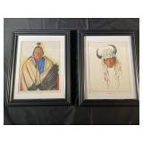 Vintage Native American Portraits by Winold Reiss