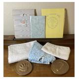 Vintage Baby Books and Blankets
