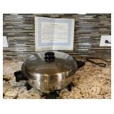 Saladmaster 11in Electric Skillet with Insert