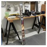 Sawhorse Table and Contents
