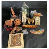 Wood Ornament Collection