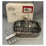 New All Clad Stainless Turkey Roaster