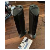Pair Of Ionic Breeze Machines