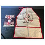 Johnny Bench Autographed Photo and Apron