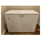 Whirpool Chest Freezer and Frozen Food