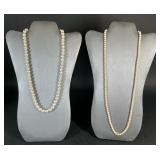 Faux Pearl Necklaces