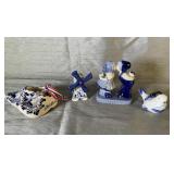Delft Holland Porcelain Figurines