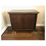 Mid Century Wood Credenza Cabinet