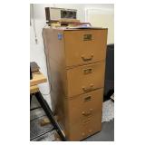Metal Stacking File Drawers and Contents