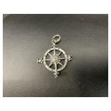 Retired James Avery Mariner's Compass Charm