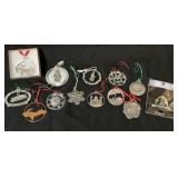 Pewter and Metal Ornaments and More
