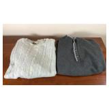 Benetton and Van Heusen Sweaters