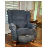 Lazyboy Wingback Recliner with Wood Feet