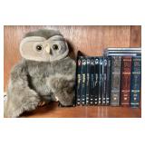 LOTR and Harry Potter DVDs with Gund Owl