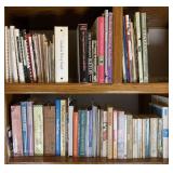 Shelves Of Cookbooks