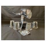 Vintage Saladmaster Manual Food Processor