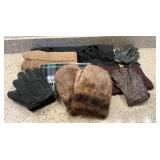 Winter Gloves and Wool Scarves
