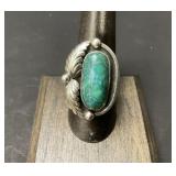 Sterling Silver and Turquoise Ring