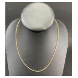 14k Gold Rope Chain