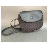 1980s Gucci GG Jacquard Crossbody Handbag