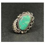 Sterling and Turquoise Ring