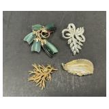 Signed Brooches
