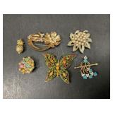 Vintage Brooches - MISSING PARTS