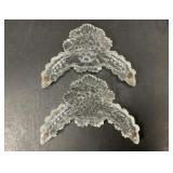 Antique Glass Mirror Accents