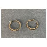 14k Gold Hoop Earrings