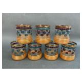 Sakura Sue Zipkin Mid Century Rocks Glasses