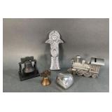 Metal Figural Decor and Collectibles