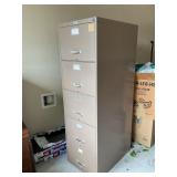 Steelmaster 5-Drawer Metal File Cabinet