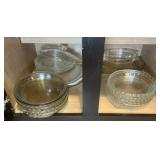 Assorted Glass Bakeware