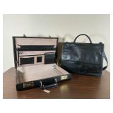Locking Briefcase and Laptop Bag