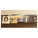 Vintage Vinyl LP Records Assortment
