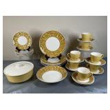 Vintage Gold Dinnerware