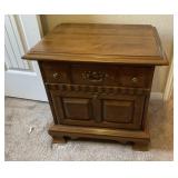 Vintage Drop Front Nightstand #1