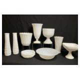 Vintage Milk Glass Assortment