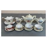 Miniature Japan Porcelain Tea Set
