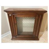 Mid Century Lighted Hall Cabinet
