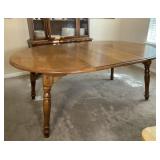 Vintage Wood Extending Dining Table
