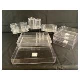 Acrylic Bathroom Organizers