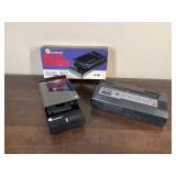 Paper Shredder and VHS Tape Rewinder