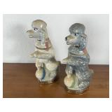 Jim Beam Poodle Whiskey Decanters