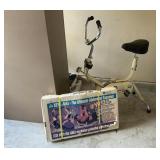 Exercise Bike and Ab Exerciser