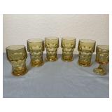 Vintage Anchor Hocking Georgian Glasses