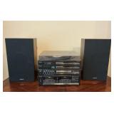 Vintage Panasonic Stereo Music System